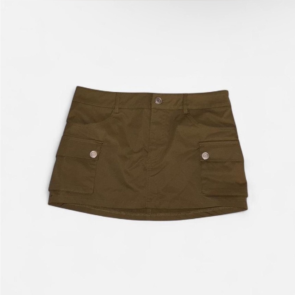 Fashion Nova Khaki Skirt